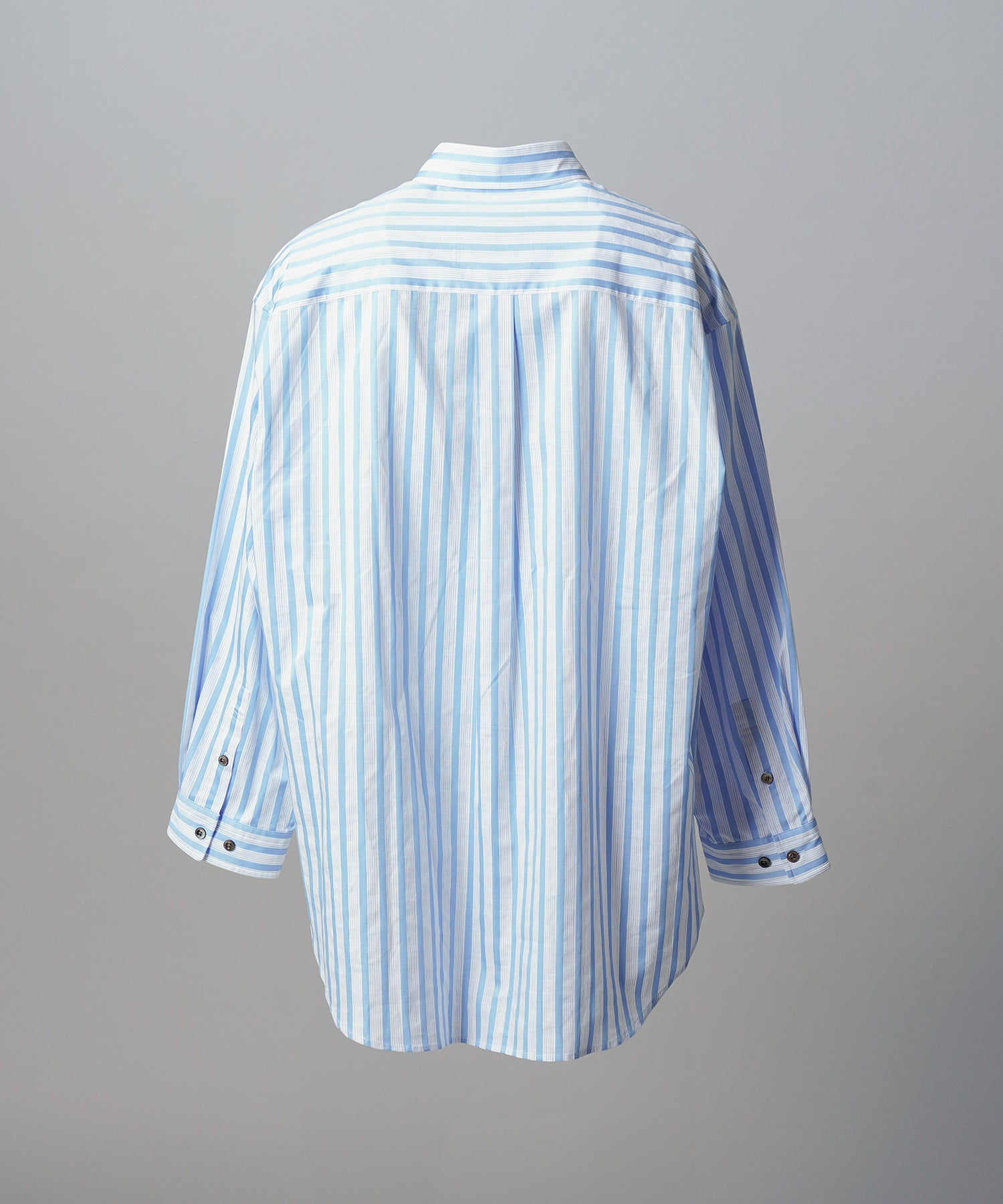 Italian Dead Stock Fabric Prime-Over Regular Collar Heavy-Weight Flannel Shirt Blouson