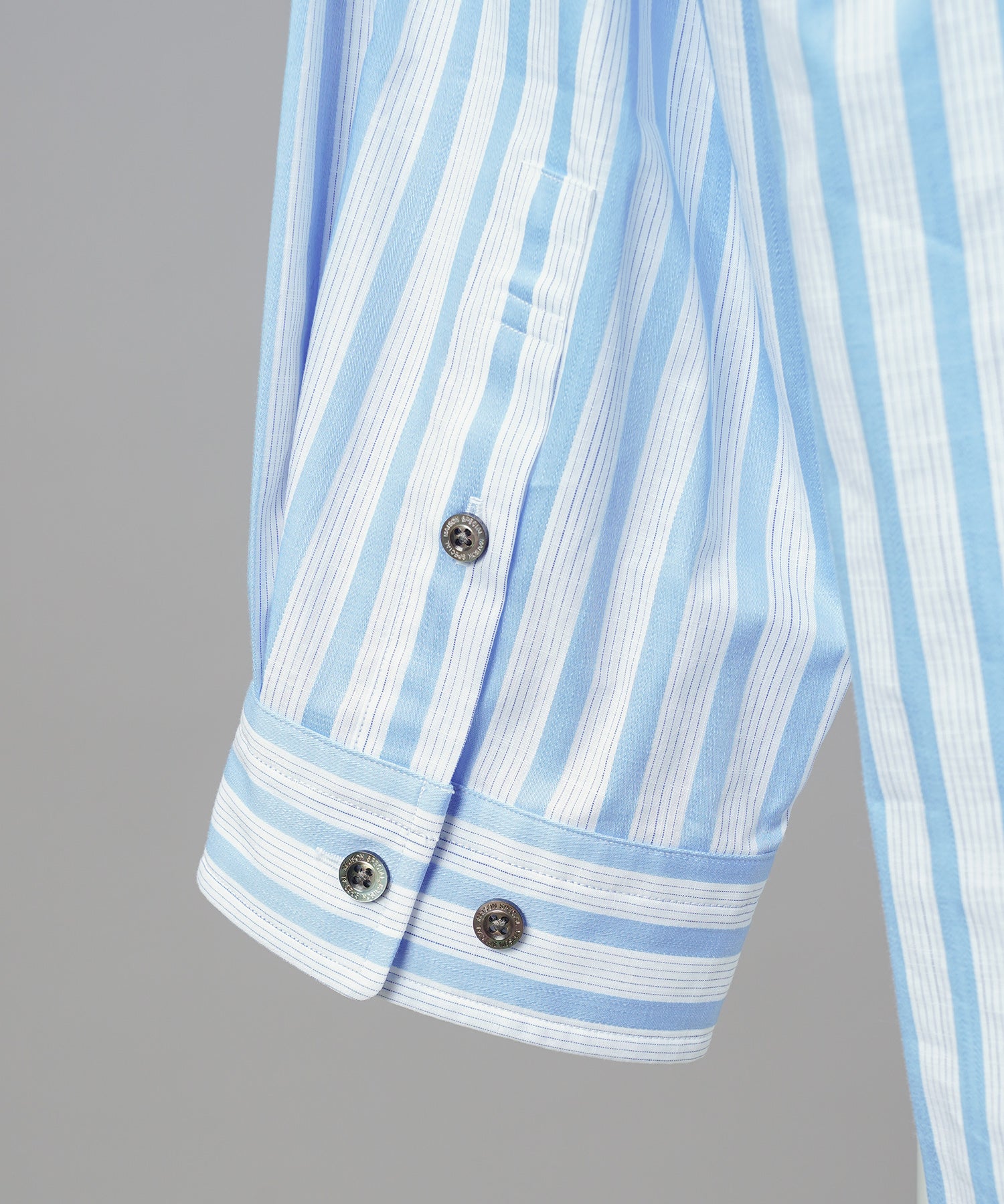 Italian Dead Stock Fabric Prime-Over Regular Collar Heavy-Weight Flannel Shirt Blouson