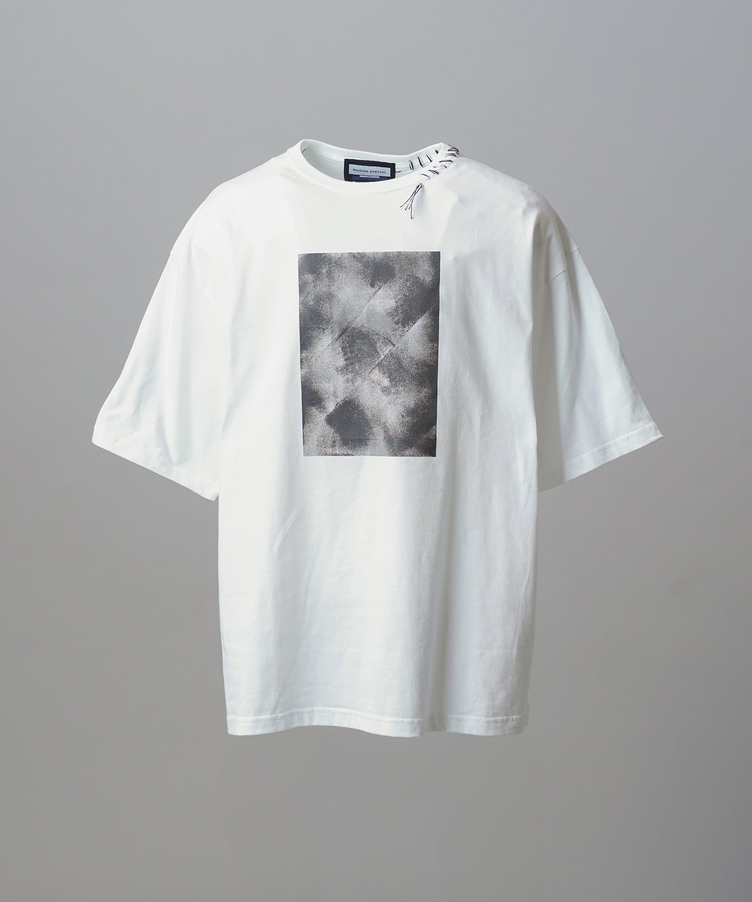 【26ss PRE-ORDER】Flower Patchwork Vintage Like Prime-Over Sweat Zip Hoodie