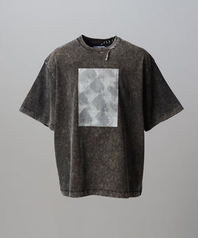 【26ss PRE-ORDER】Flower Patchwork Vintage Like Prime-Over Sweat Zip Hoodie