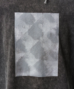 【26ss PRE-ORDER】Flower Patchwork Vintage Like Prime-Over Sweat Zip Hoodie