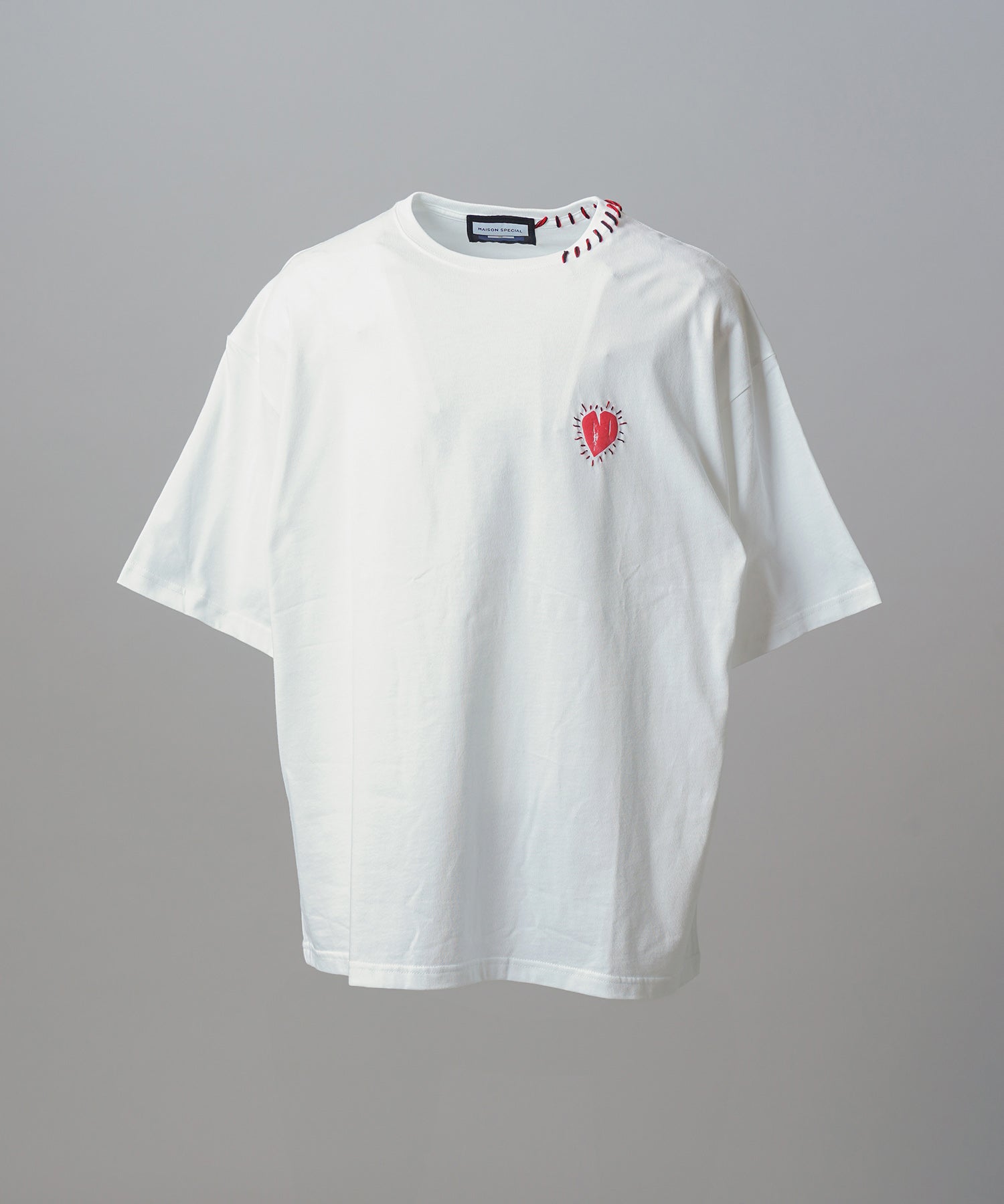 【26ss PRE-ORDER】Flower Patchwork Vintage Like Prime-Over Sweat Zip Hoodie