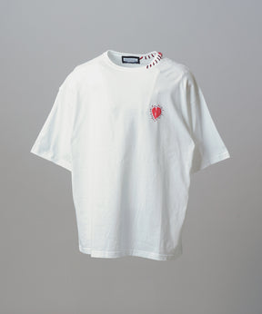 【26ss PRE-ORDER】Flower Patchwork Vintage Like Prime-Over Sweat Zip Hoodie