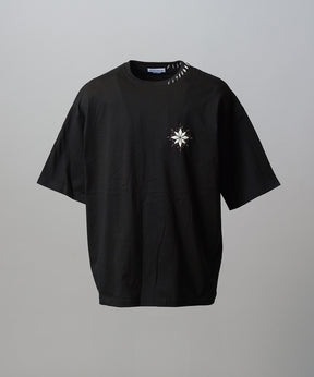 【26ss PRE-ORDER】Flower Patchwork Vintage Like Prime-Over Sweat Zip Hoodie