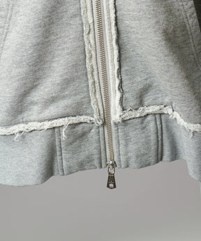 4 Colors Chambray Washable Wool Peaked Lapel Double Breasted Jacket