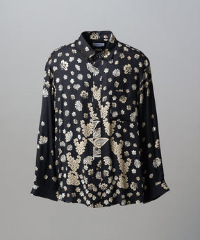 [意大利滞销面料] Prime-Over 常规领重磅法兰绒衬衫外套