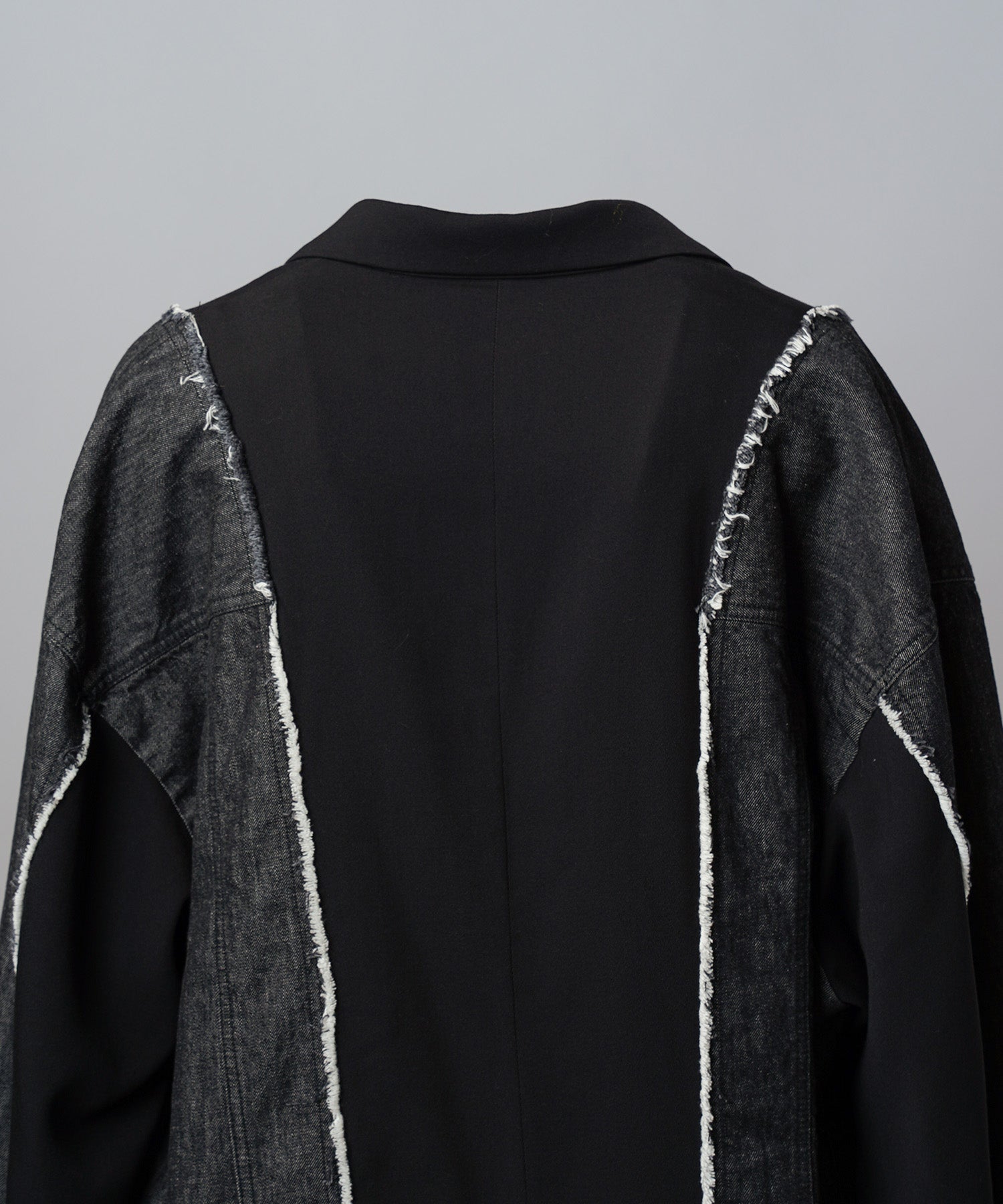 4种颜色Chambray可洗羊毛峰峰双胸夹克