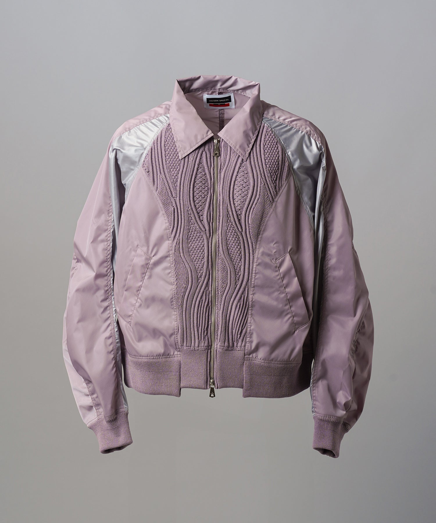 Cotton Bulky Acrylic Blend Prime-Over Gradation Dyeing Knit