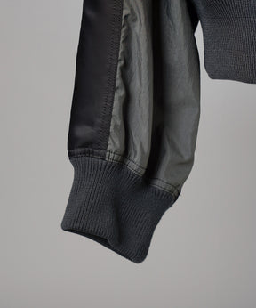 Cotton Bulky Acrylic Blend Prime-Over Gradation Dyeing Knit