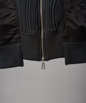 Cotton Bulky Acrylic Blend Prime-Over Gradation Dyeing Knit