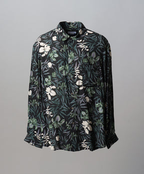 [意大利滞销面料] Prime-Over 常规领重磅法兰绒衬衫外套