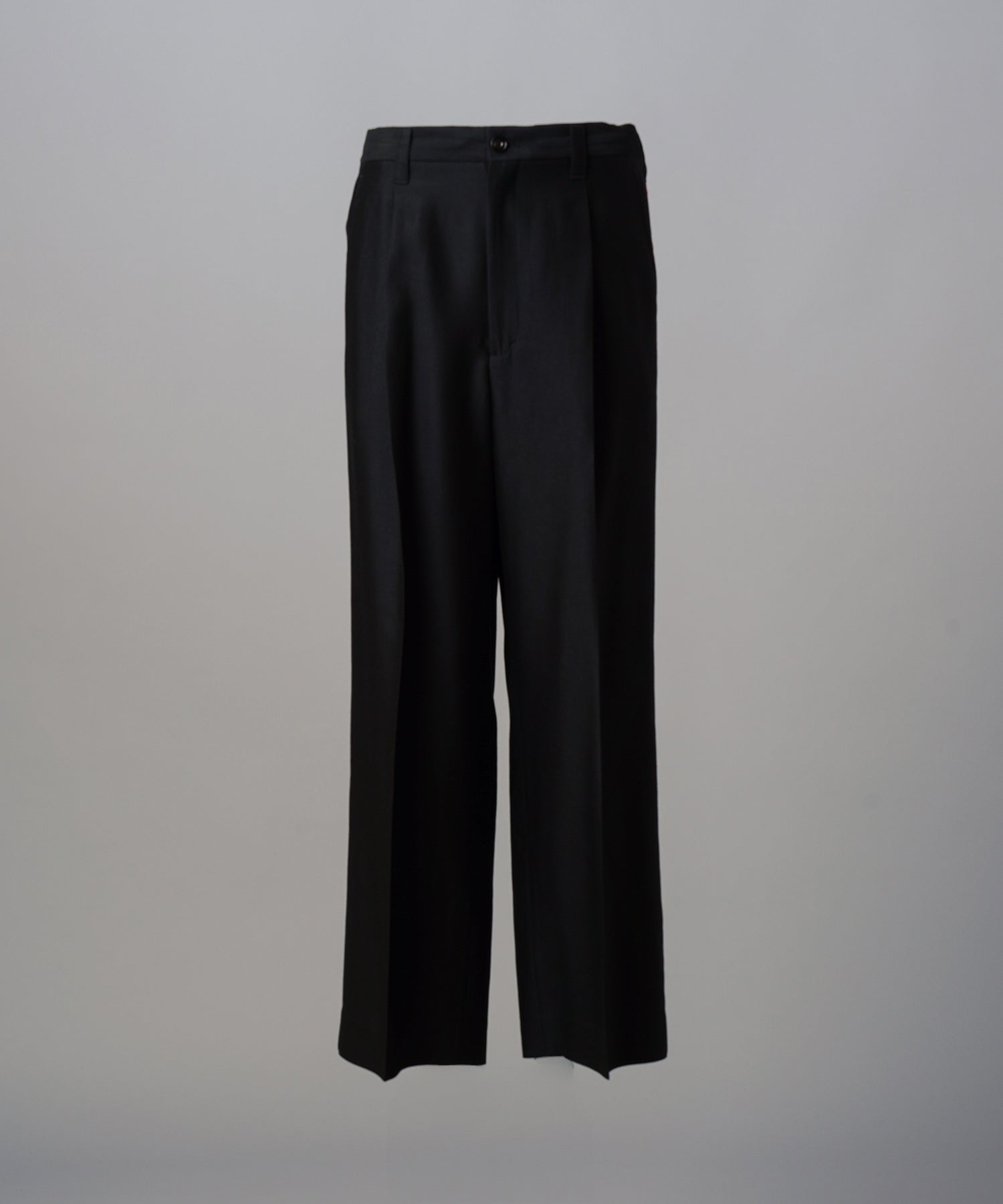 [26SS PRE-ORDER] Clear Trichotine Two-tuck Prime-Wide Slacks