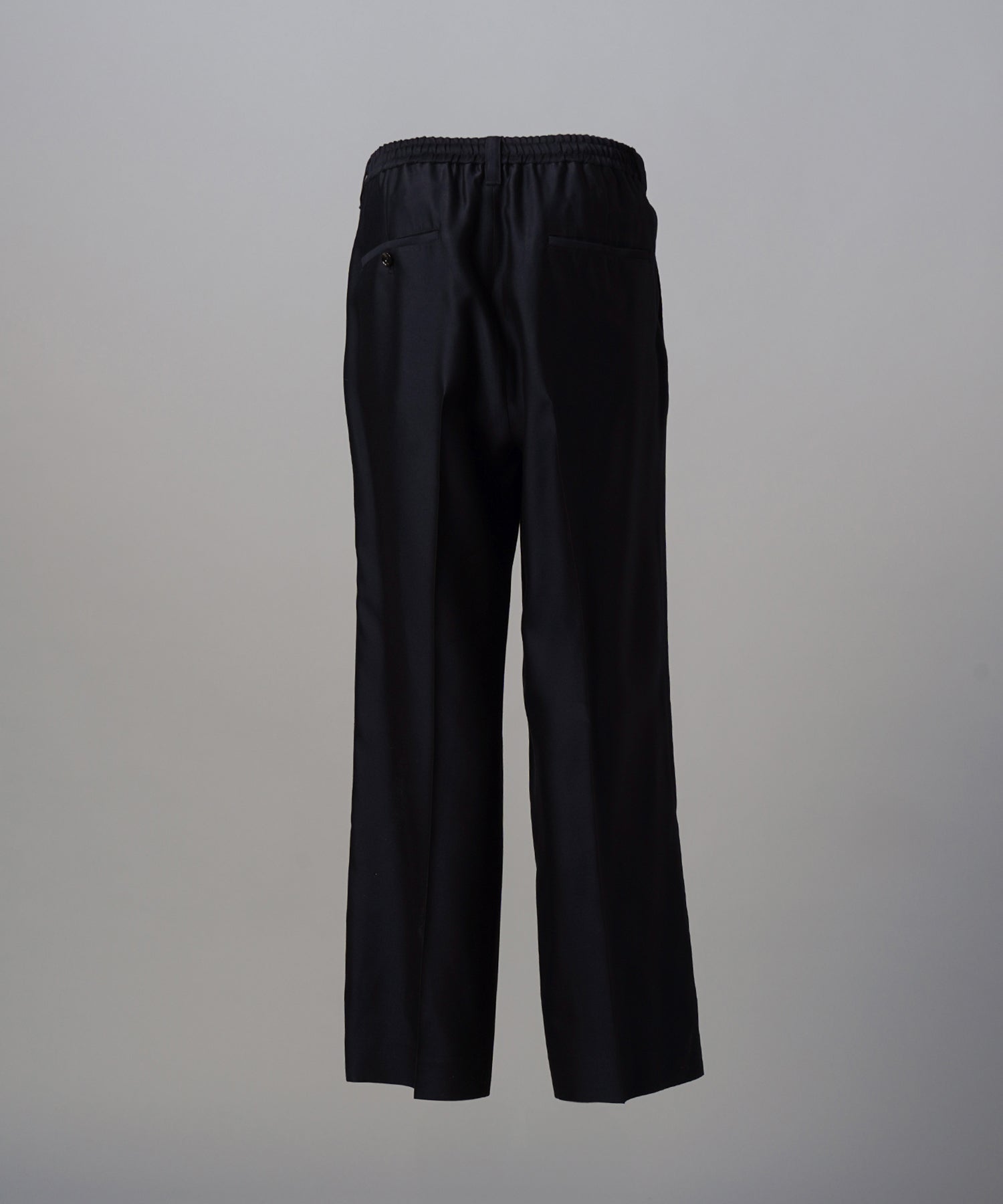 [26SS PRE-ORDER] Clear Trichotine Two-tuck Prime-Wide Slacks