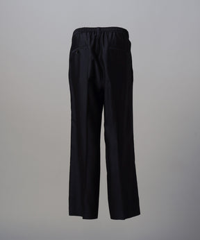[26SS PRE-ORDER] Clear Trichotine Two-tuck Prime-Wide Slacks