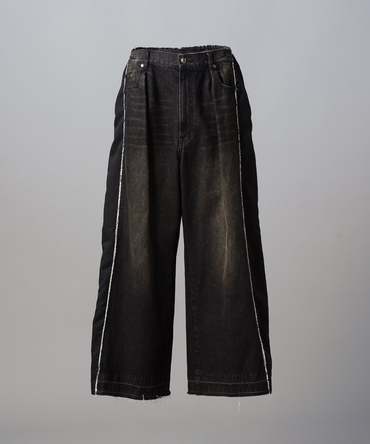 【26ss PRE-ORDER】Flower Patchwork Vintage Like Easy Sweat Pants