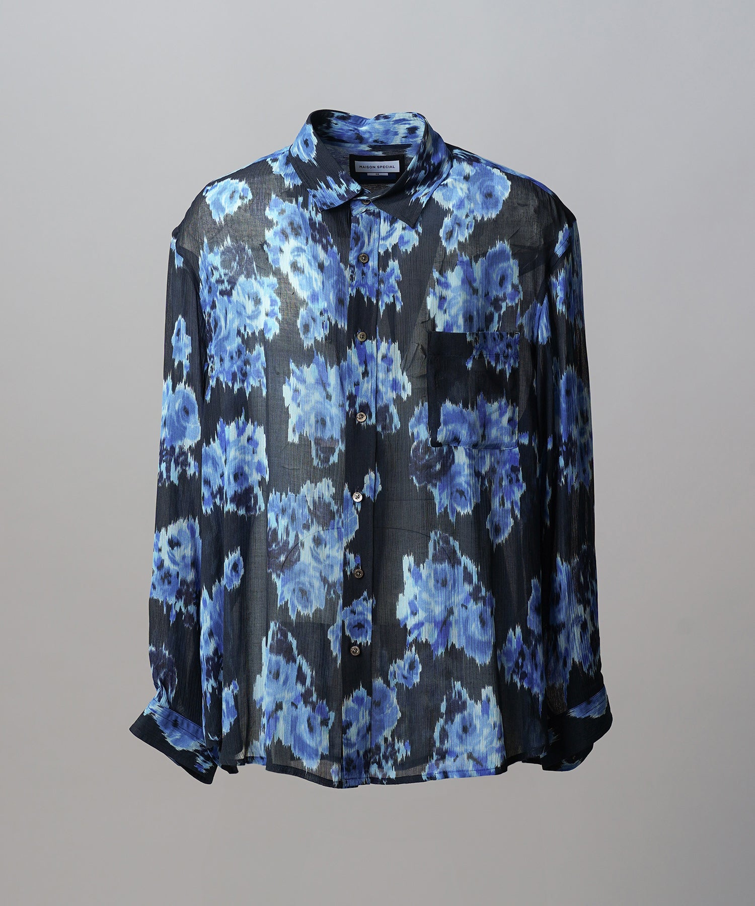 [意大利滞销面料] Prime-Over 常规领重磅法兰绒衬衫外套