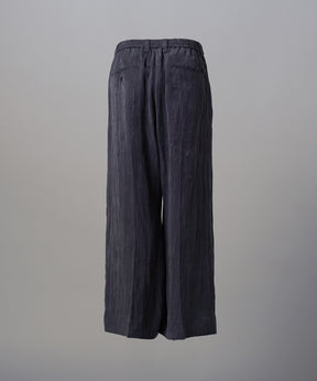 4 Colors Chambray Washable Wool Peaked Lapel Double Breasted Jacket