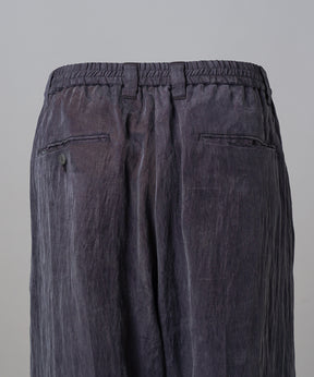 4 Colors Chambray Washable Wool Peaked Lapel Double Breasted Jacket