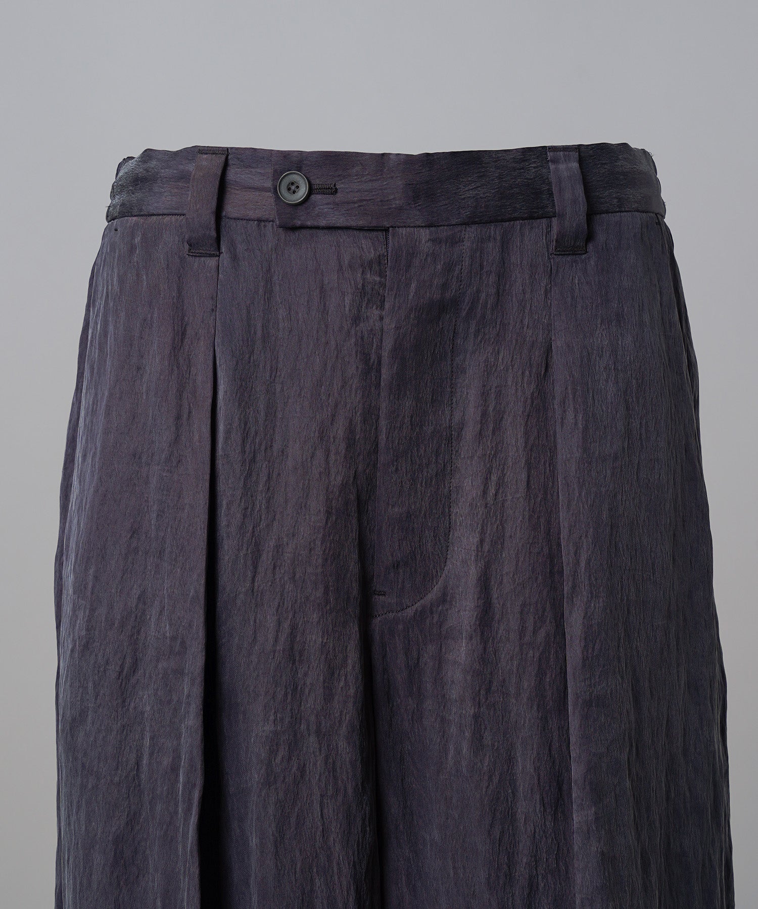 4 Colors Chambray Washable Wool Peaked Lapel Double Breasted Jacket