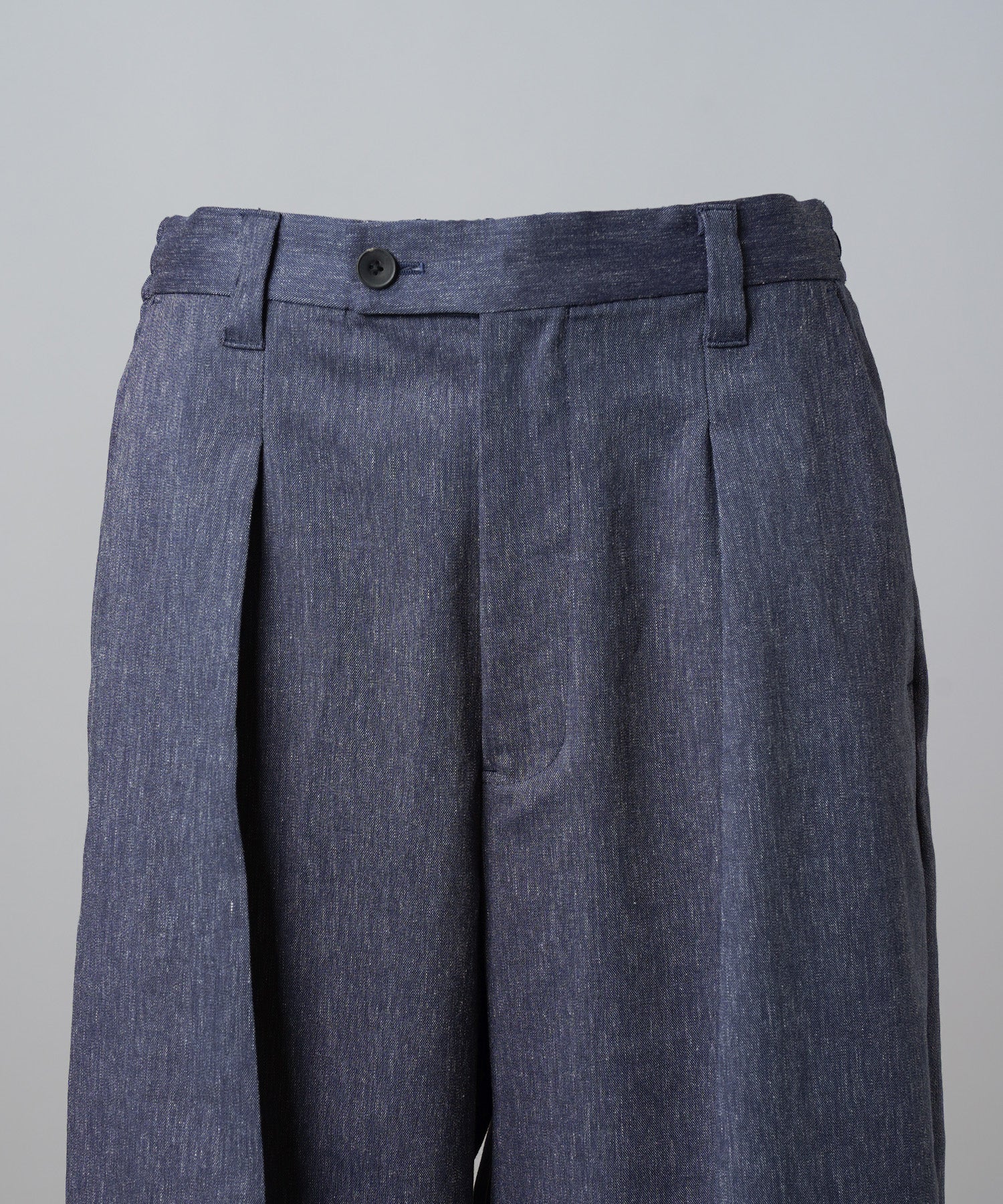 4 Colors Chambray Washable Wool Peaked Lapel Double Breasted Jacket