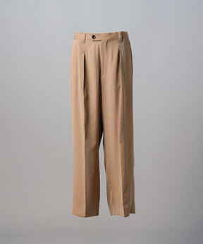 4 Colors Chambray Washable Wool Peaked Lapel Double Breasted Jacket