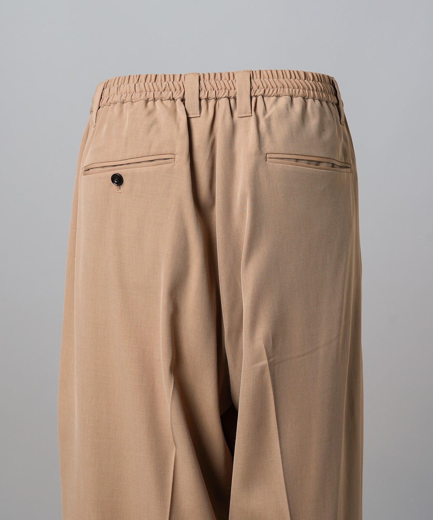 4 Colors Chambray Washable Wool Peaked Lapel Double Breasted Jacket