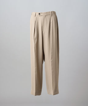 4 Colors Chambray Washable Wool Peaked Lapel Double Breasted Jacket