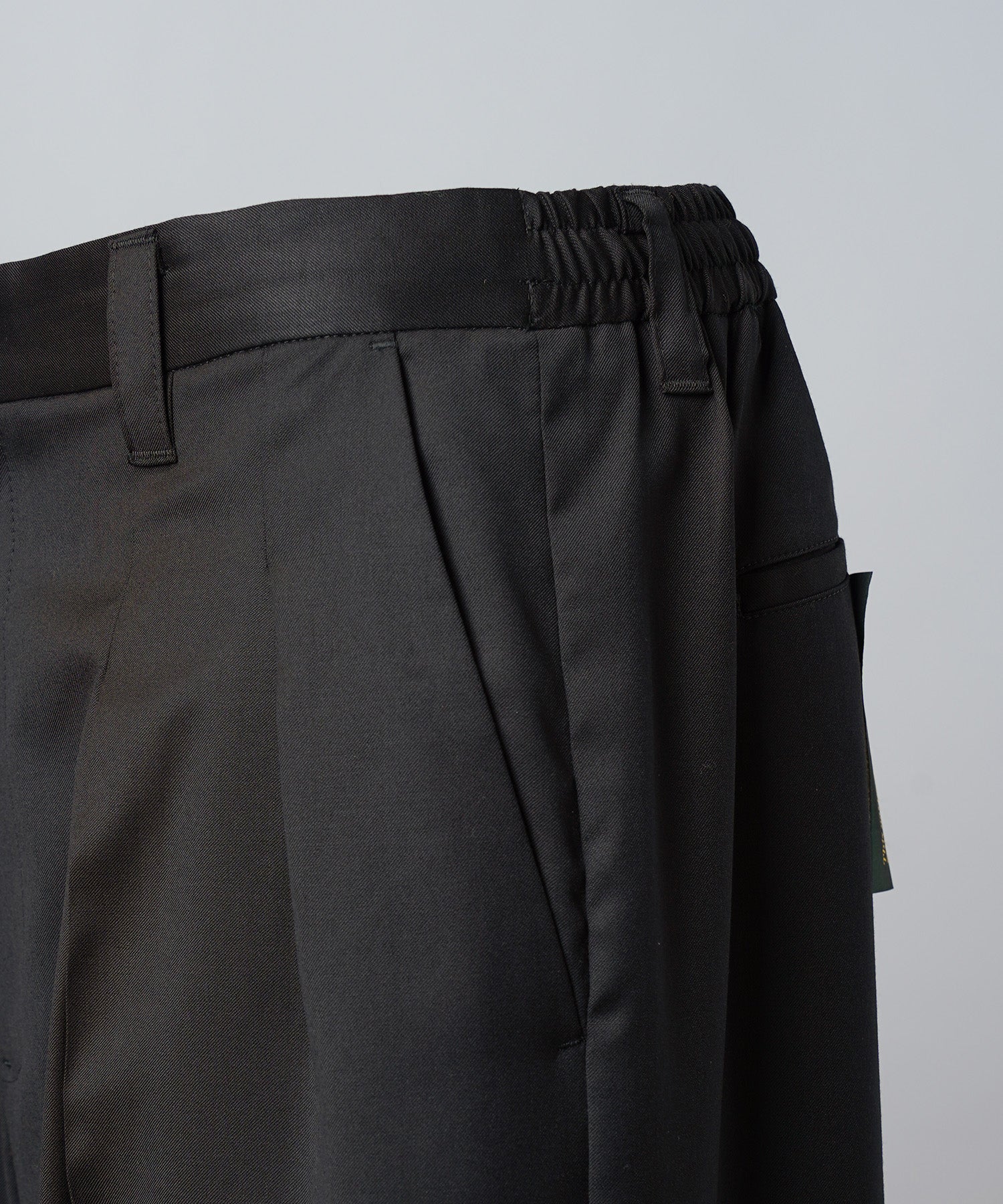 4 Colors Chambray Washable Wool Peaked Lapel Double Breasted Jacket