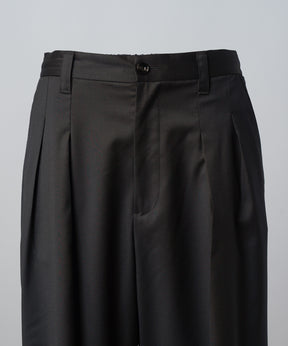 4 Colors Chambray Washable Wool Peaked Lapel Double Breasted Jacket