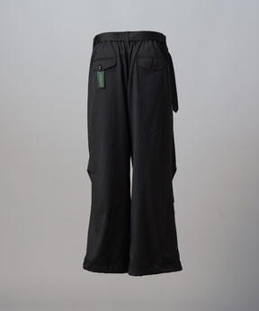 4 Colors Chambray Washable Wool Peaked Lapel Double Breasted Jacket