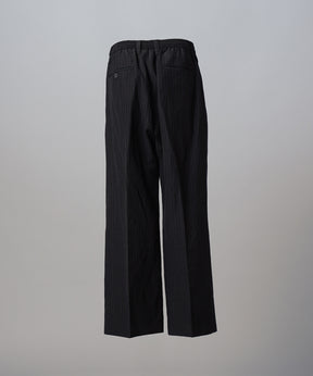 4 Colors Chambray Washable Wool Peaked Lapel Double Breasted Jacket