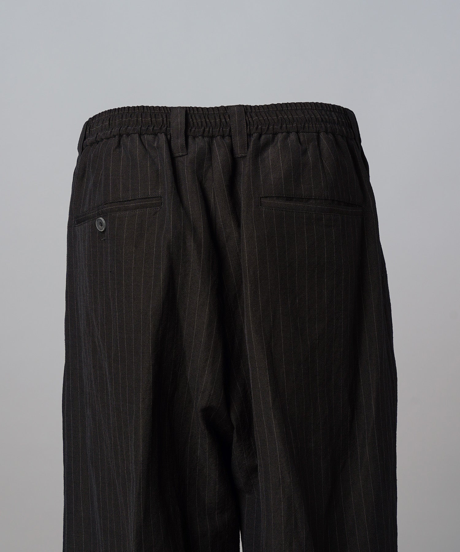 4 Colors Chambray Washable Wool Peaked Lapel Double Breasted Jacket