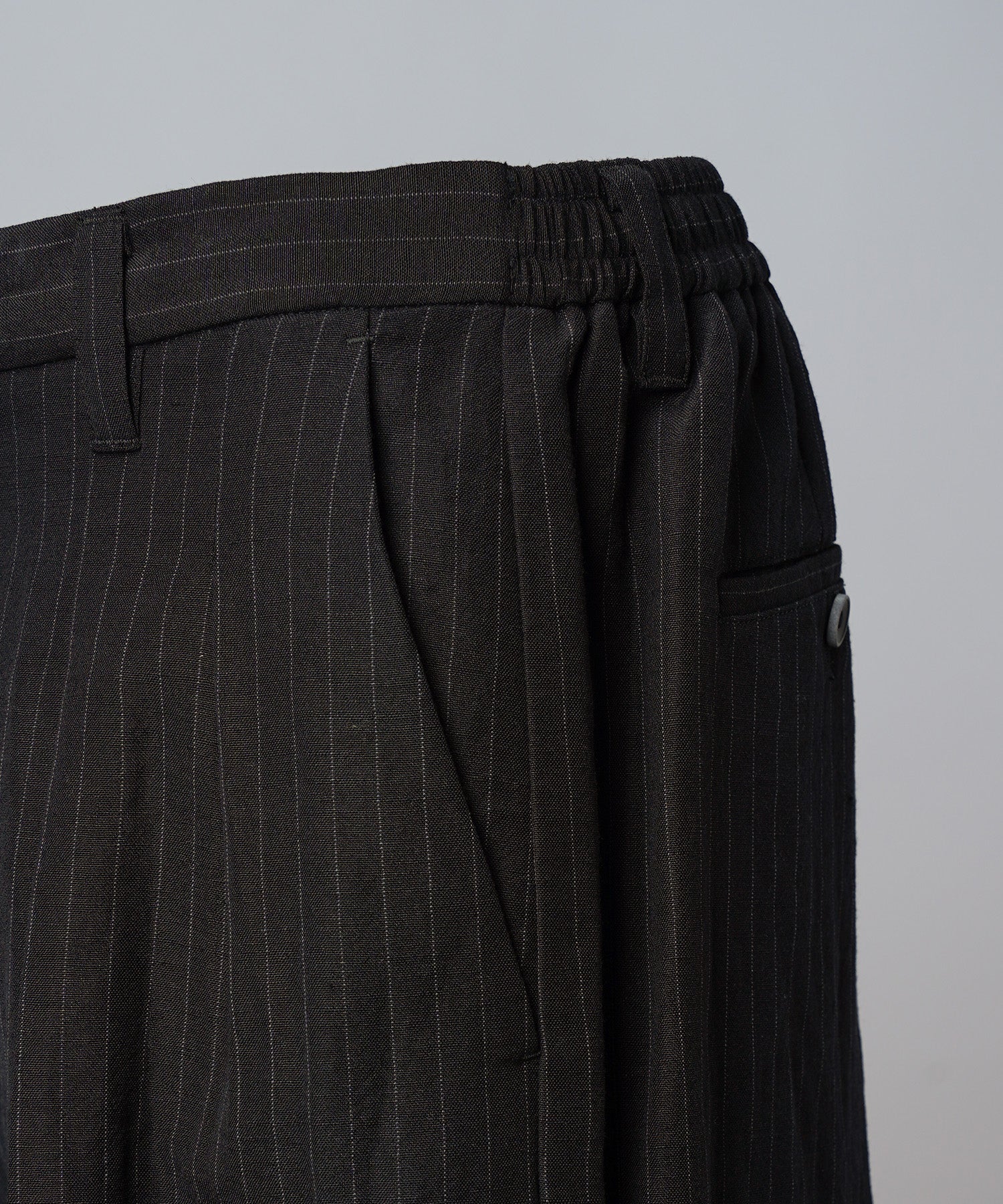 4 Colors Chambray Washable Wool Peaked Lapel Double Breasted Jacket