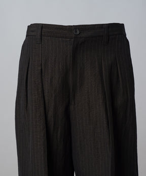 4 Colors Chambray Washable Wool Peaked Lapel Double Breasted Jacket