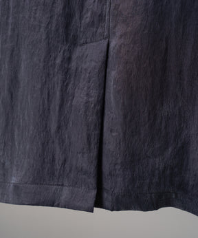 4 Colors Chambray Washable Wool Peaked Lapel Double Breasted Jacket