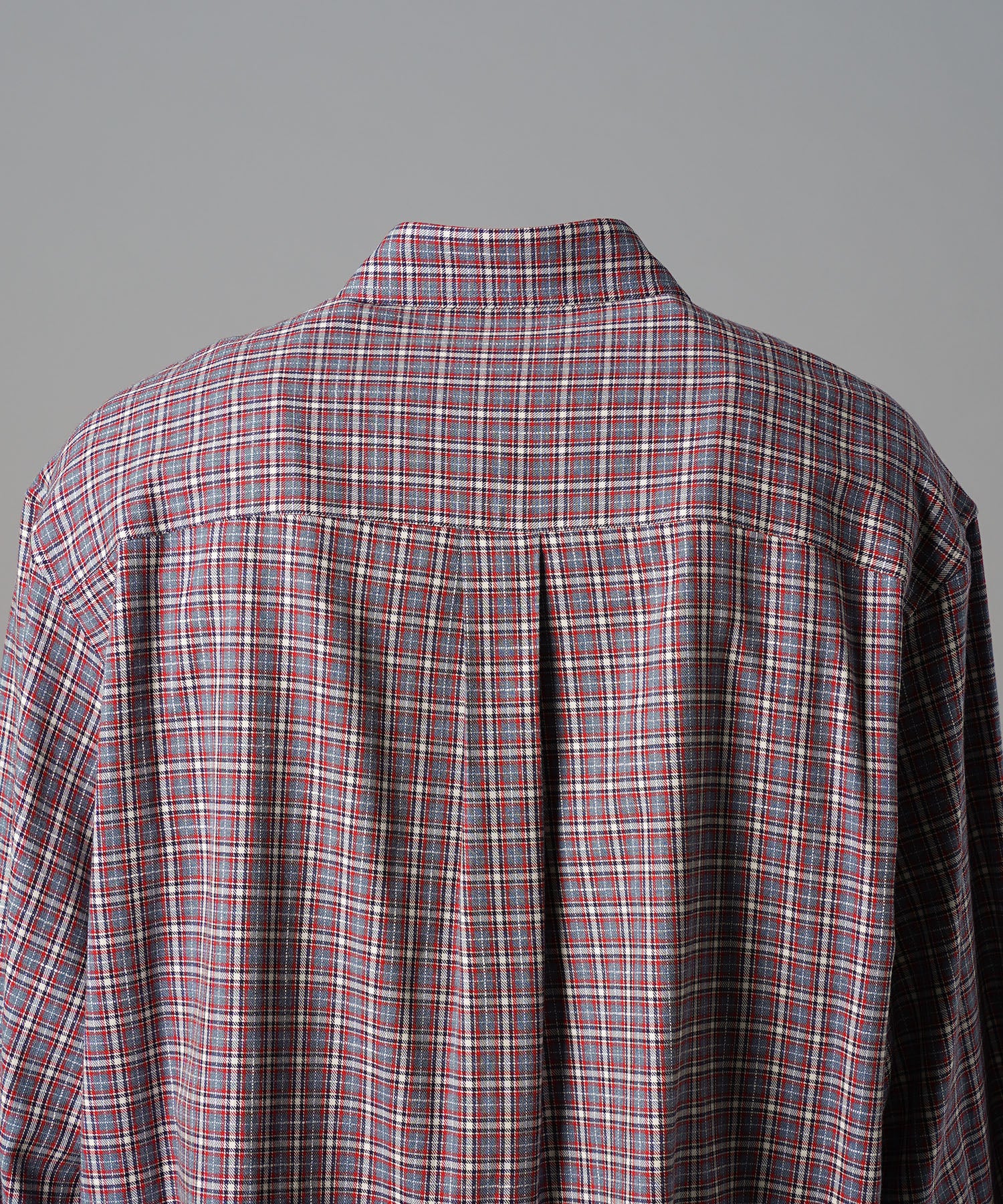 [Italian Dead Stock Fabric] Prime-Over Regular Collar Long Sleeve Shirt