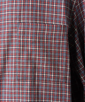 [Italian Dead Stock Fabric] Prime-Over Regular Collar Long Sleeve Shirt