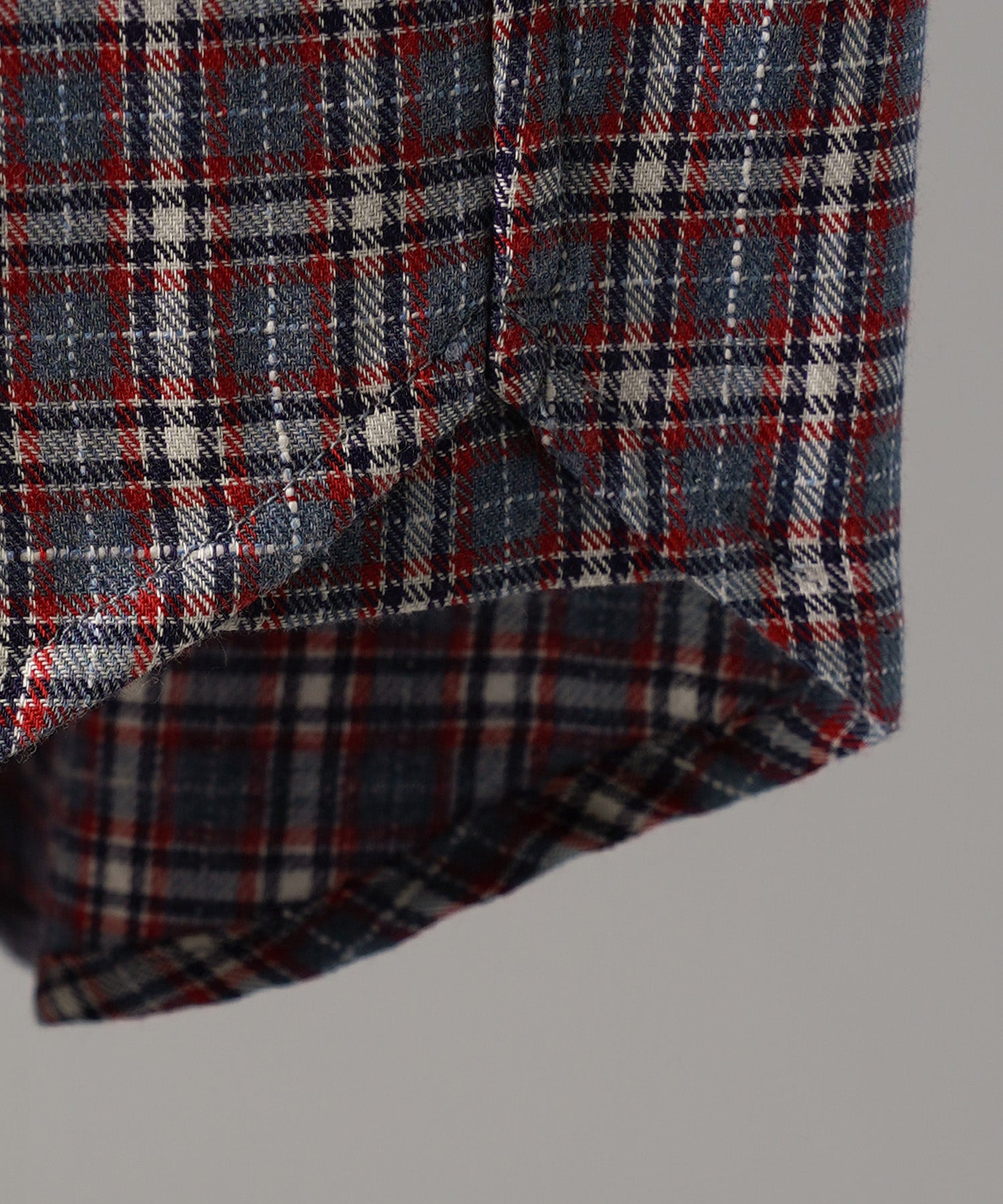 [Italian Dead Stock Fabric] Prime-Over Regular Collar Long Sleeve Shirt