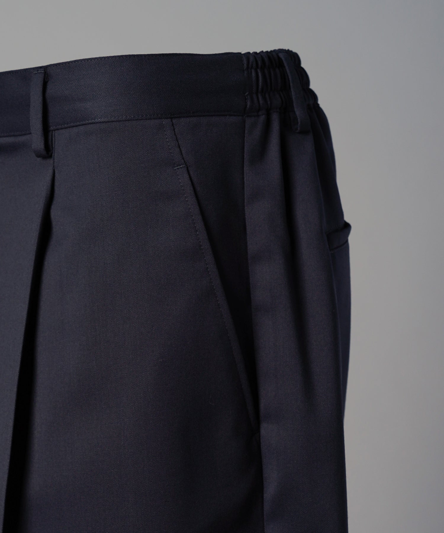 【26SS PRE-ORDER】Linen Mix Slab Side Big Pocket Prime-Wide Pants