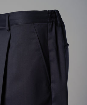【26SS PRE-ORDER】Linen Mix Slab Side Big Pocket Prime-Wide Pants