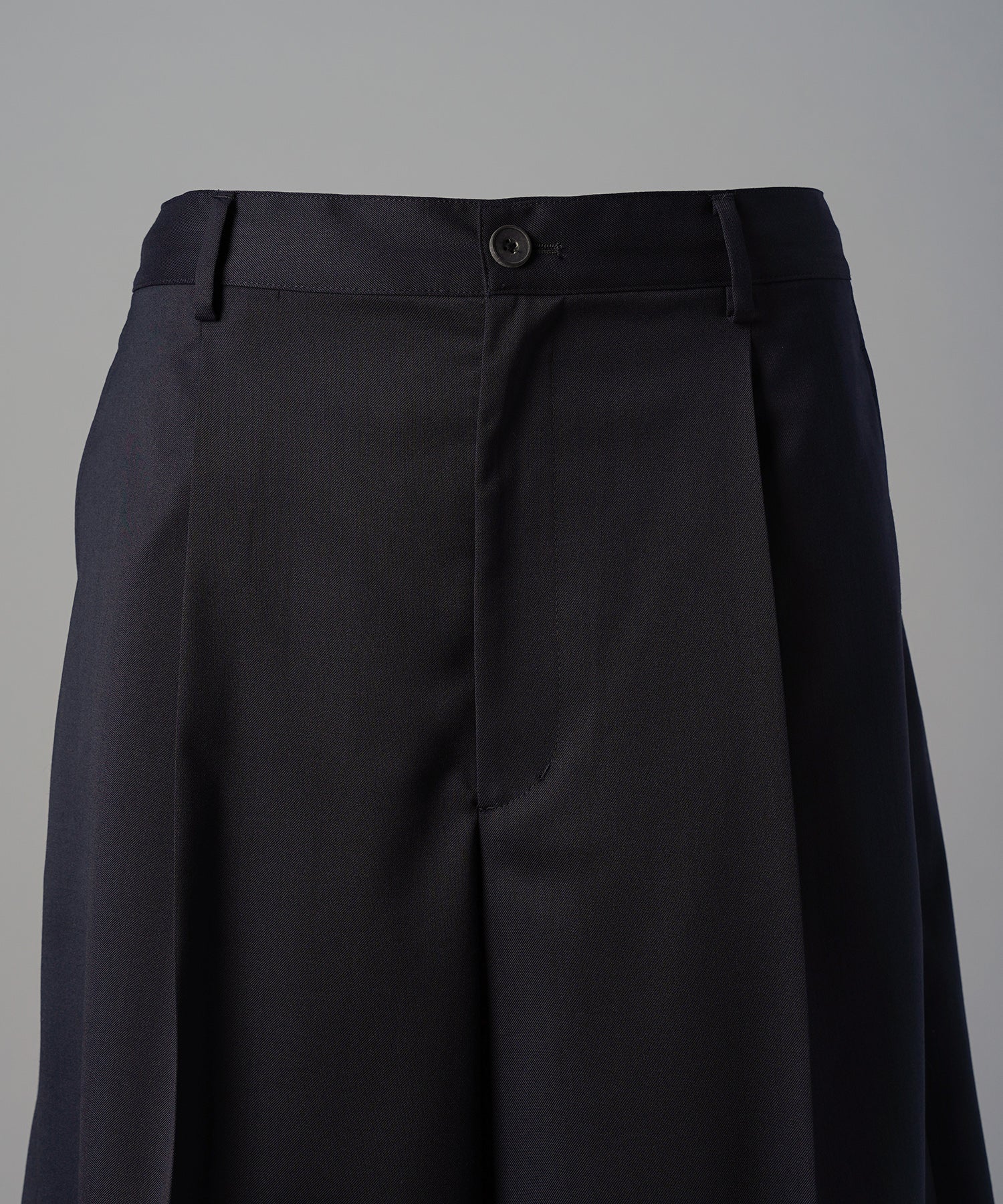【26SS PRE-ORDER】Linen Mix Slab Side Big Pocket Prime-Wide Pants