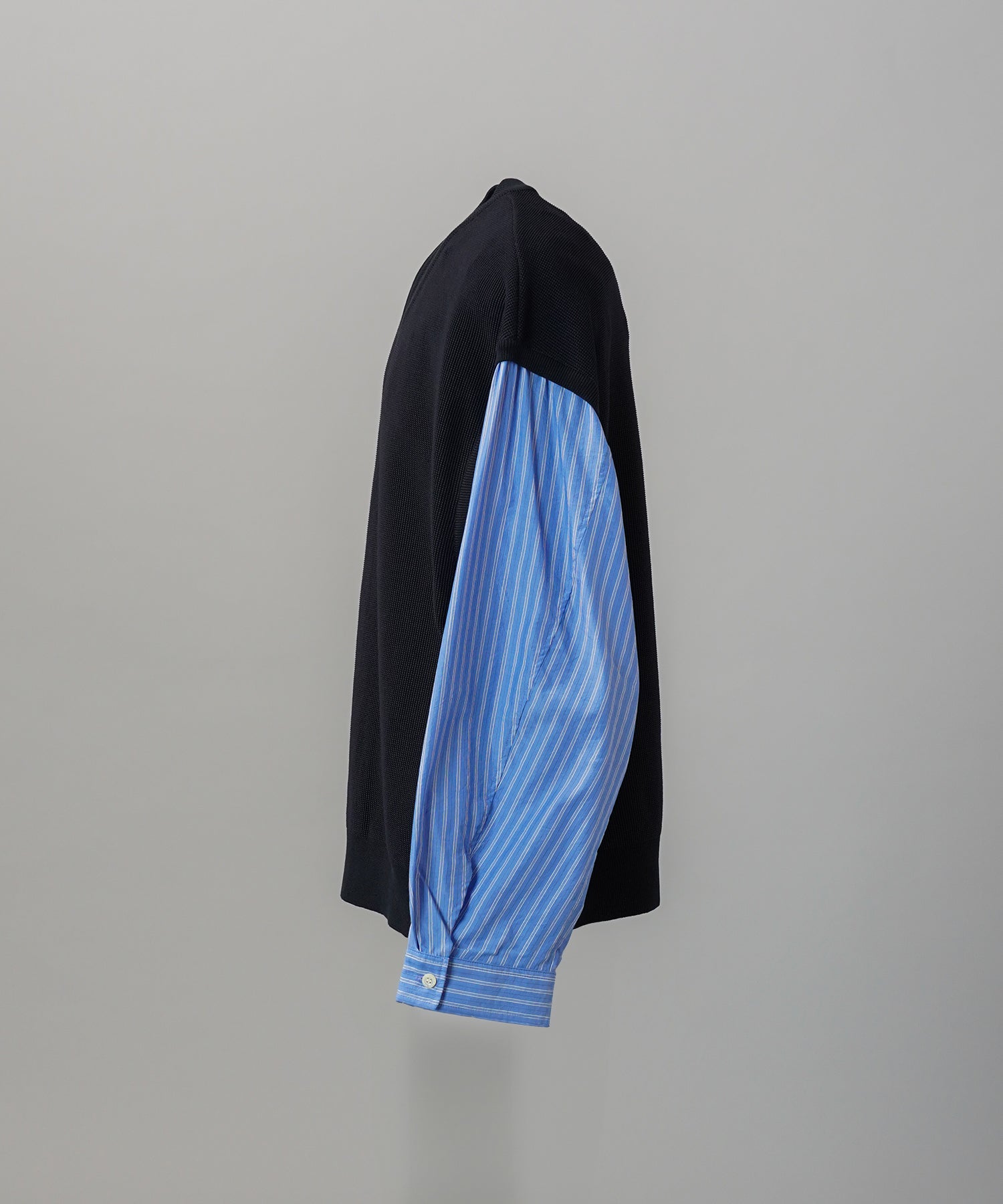 Cotton Bulky Acrylic Blend Prime-Over Gradation Dyeing Knit