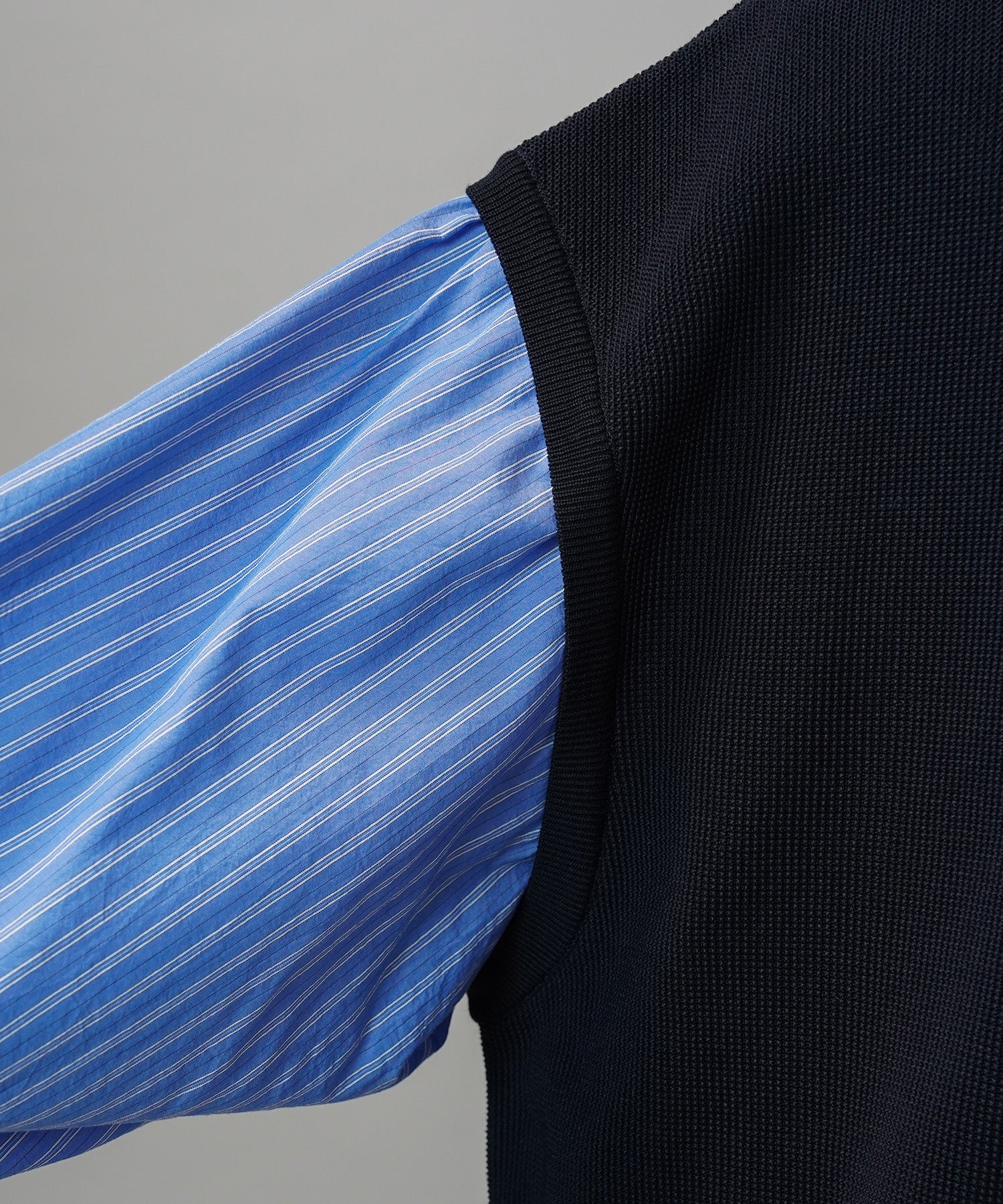 Cotton Bulky Acrylic Blend Prime-Over Gradation Dyeing Knit