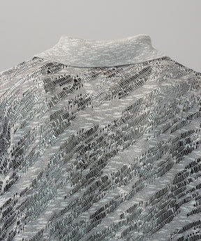 Cotton Bulky Acrylic Blend Prime-Over Gradation Dyeing Knit