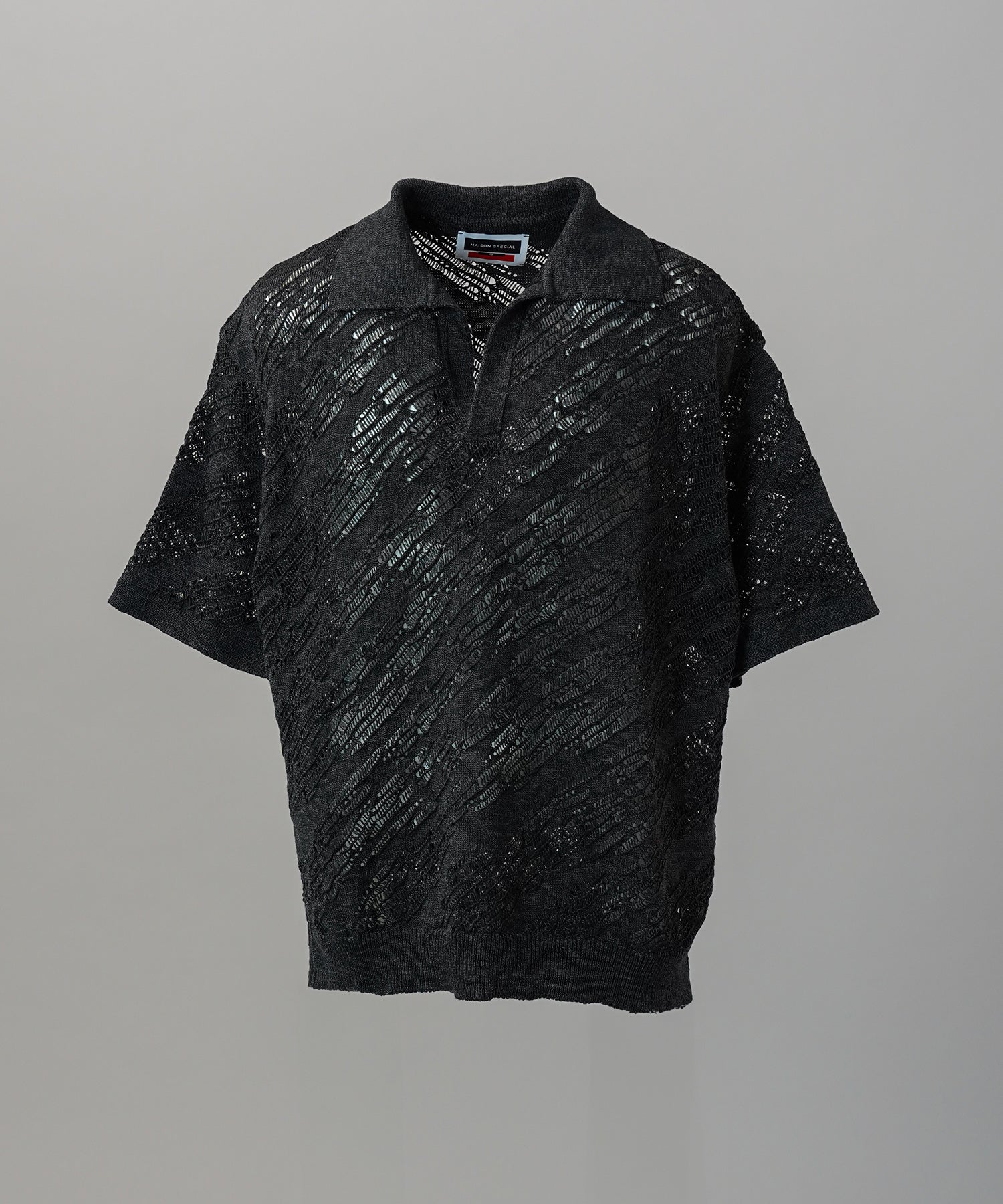 Cotton Bulky Acrylic Blend Prime-Over Gradation Dyeing Knit