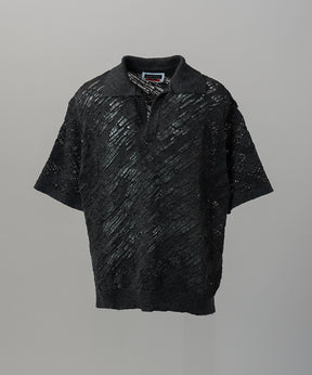 Cotton Bulky Acrylic Blend Prime-Over Gradation Dyeing Knit
