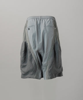 【26SS PRE-ORDER】3D Pocket Curve Switching Prime-Wide One-tuck Shorts