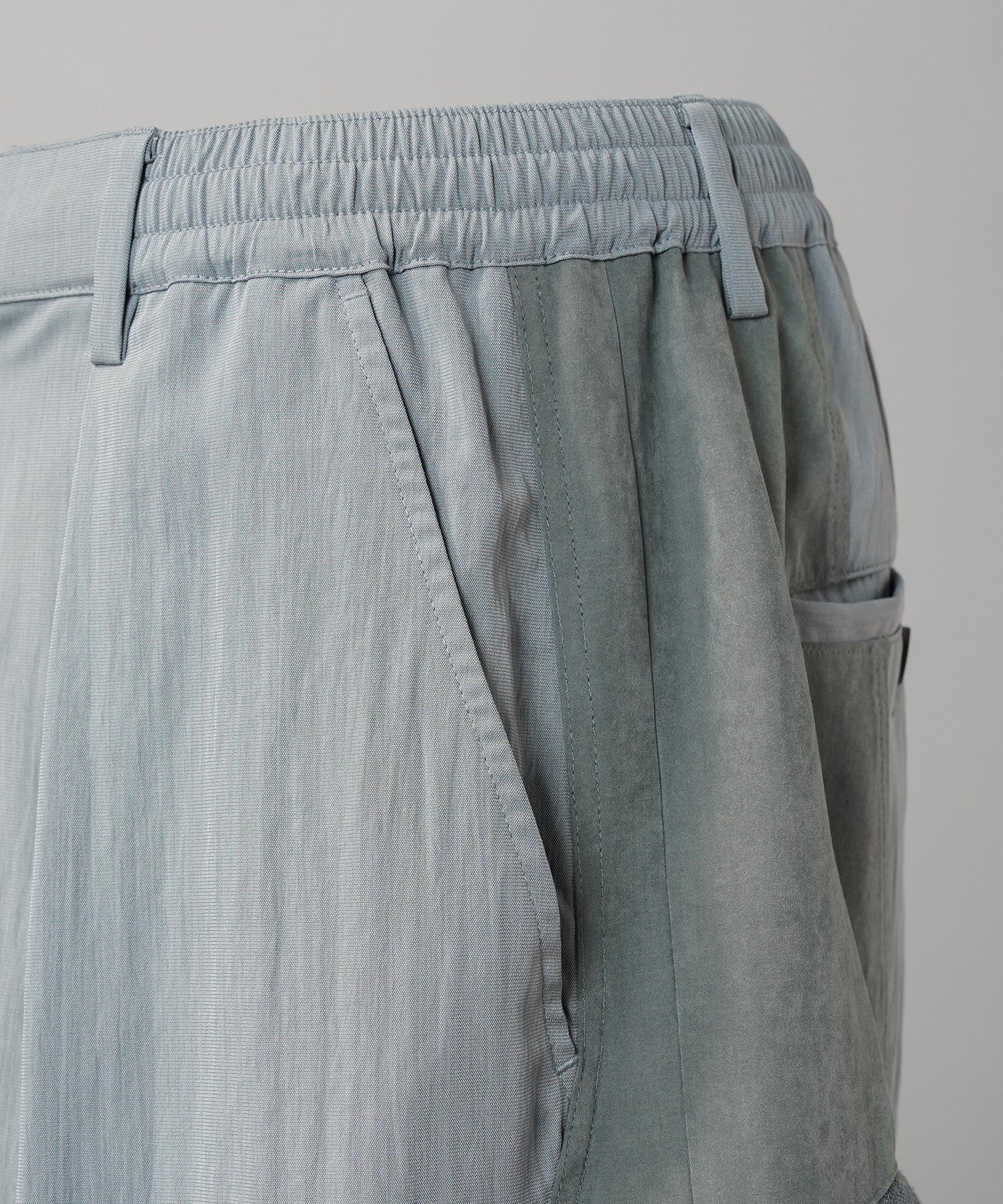 【26SS PRE-ORDER】3D Pocket Curve Switching Prime-Wide One-tuck Shorts