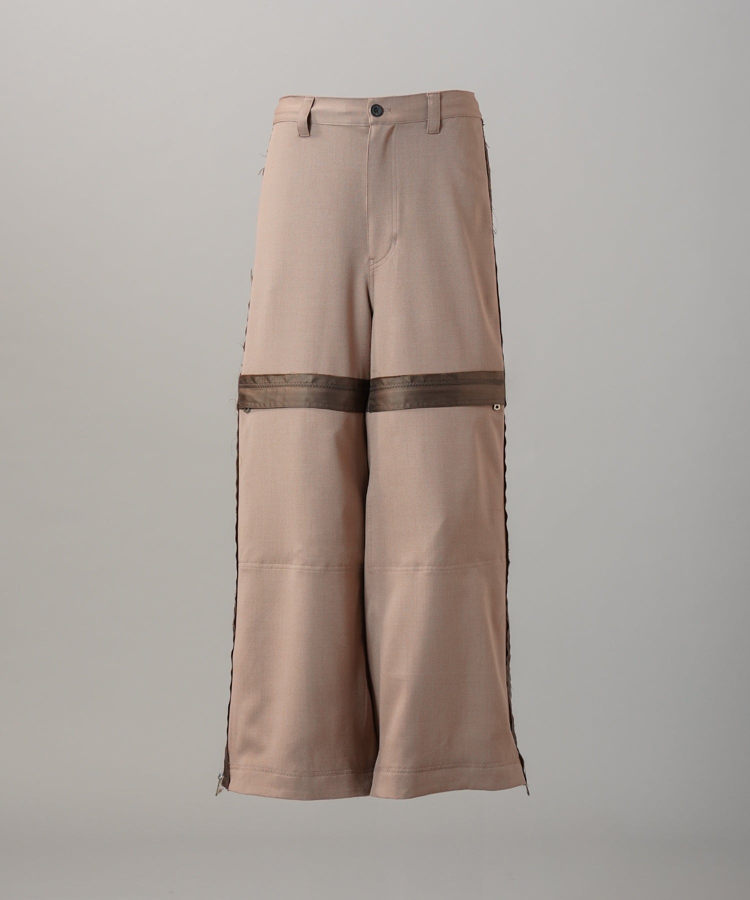 【26SS PRE-ORDER】Inside Out Prime-Wide Zip Flight Trousers