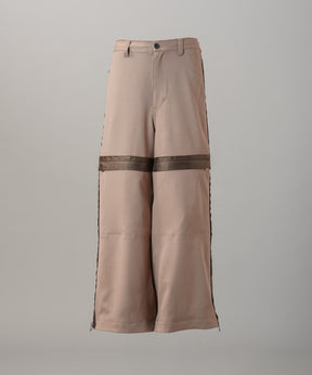 【26SS PRE-ORDER】Inside Out Prime-Wide Zip Flight Trousers